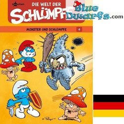 Cómic Los Pitufos - Die Schlümpfe - Die Welt der Schlümpfe 4 - Von Monstern und Schlümpfen - Hardcover alemán