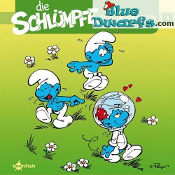 Smurfen stripboek - Die Schlümpfe - Schlumpfereien 01 Kurzgeschichten und Cartoon-Strips - Hardcover Duits
