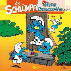 Smurfen stripboek - Die Schlümpfe - Schlumpfereien 02 Kurzgeschichten und Cartoon-Strips - Hardcover Duits
