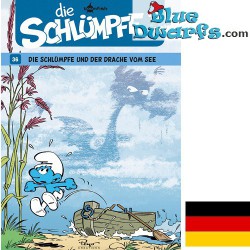 Cómic Los Pitufos - Die Schlümpfe - Die Schlümpfe 36 Die Schlümpfe und der Drache vom See - Hardcover alemán