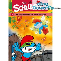 Smurf comic book - Die Schlümpfe - Die Schlümpfe 37 Die Schlümpfe und die Traummaschine - German language