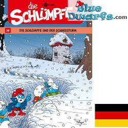 Smurf comic book - Die Schlümpfe - Die Schlümpfe 39 Die Schlümpfe und der Schneesturm - German language