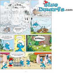 Cómic Los Pitufos - Die Schlümpfe - Die Schlümpfe 36 Die Schlümpfe und der Drache vom See - Hardcover alemán