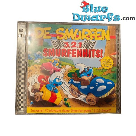 1 x smurfen item - CD 3,2,1 Smurfenhits