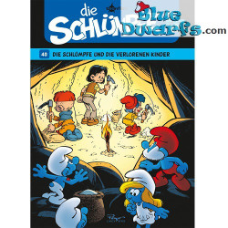 Cómic Los Pitufos - Die Schlümpfe - Die Schlümpfe 40 ...und die verlorenen Kinder - Hardcover alemán