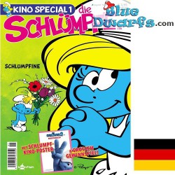 Cómic Los Pitufos - Die Schlümpfe - Die Schlümpfe Kino Special 01/2013 Schlumpfine -Softcover alemán
