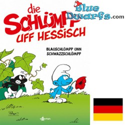 Cómic Los Pitufos - Die Schlümpfe - Die Schlümpp uff Hessisch 1 Blauschlümpp unn Schwazzschlümpp - Hardcover alemán