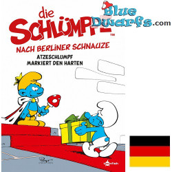 Cómic Los Pitufos - Die Schlümpfe - Die Schlümpfe nach Berliner Schnauze Atzeschlumpf markiert den Harten - Hardcover alemán