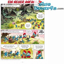 Smurf comic book - Die Schlümpfe und das verlorene Dorf 04 Ein neuer Anfang - German language