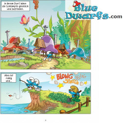 Comico I puffi - Groß werden mit den Schlümpfen 2 Der Schlumpf, der immer tollpatschig war - Softcover Lingua tedesca