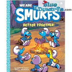 Stripboek van de Smurfen - Engelstalig - We are The Smurfs - Better together - Hardcover - Nr. 2