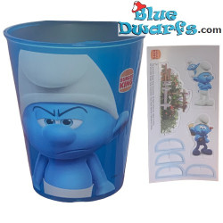Drinkbeker smurf - Chagrijn Smurf - Nr 7 - Burger King - 2022