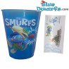 Smurf cup - Smurfstorm smurfette with bow - Nr 2 - Burger King - 2022