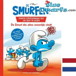 Cómic Los Pitufos - Eerste stripverhaaltjes om zelf te lezen – De Smurf die alles oneerlijk vindt - Hardcover Holandes