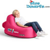 Chair for Kids - The smurfs - Smurfettes - Pink - Softybag - 85x62x50cm