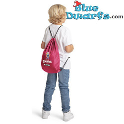 Chaise pour enfants - Schtroumpfettes - rose - Softybag - 85x62x50cm