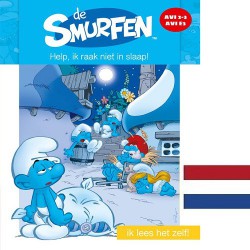 Smurfen boek - Eerste verhaaltjes om zelf te lezen – AVI 2/3 - Avi E3 - Help ik raak niet in slaap - Hardcover Nederlands