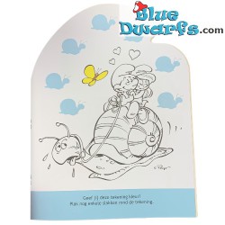 Smurfen kleurboek - Plakken en knippen met de smurfen - Smurfin