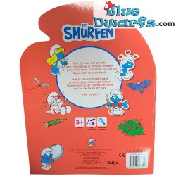 Smurfen kleurboek - Plakken en knippen met de smurfen - Smurfin