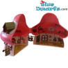 Casa Piccola Pufetta - Plastica puffo mobile - Figurina - DeAgostini - 15cm