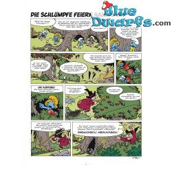 Cómic Los Pitufos - Die Schlümpfe - Die Welt der Schlümpfe 2 -Schlumpfige Weihnachten - Hardcover alemán