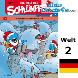 Cómic Los Pitufos - Die Schlümpfe - Die Welt der Schlümpfe 2 -Schlumpfige Weihnachten - Hardcover alemán