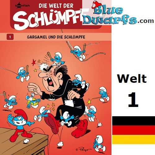 Comico I puffi - Die Schlümpfe - Die Welt der Schlümpfe 1 - Gargamel und die Schlümpfe - Lingua tedesca