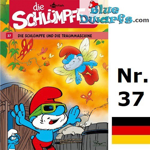 Cómic Los Pitufos - Die Schlümpfe - Die Schlümpfe 37 Die Schlümpfe und die Traummaschine - Hardcover alemán