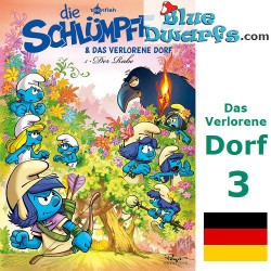 Smurf comic book - Die Schlümpfe und das verlorene Dorf 03 Der Rabe - German language