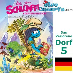 Bande dessinée - Die Schlümpfe und das verlorene Dorf 05 Wer rettet Schlumpfhilde? - Hardcover Allemand