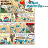 Smurf comic book - Die Schlümpfe - Die Welt der Schlümpfe 6 - Die Schlümpfe treiben Sport - German language