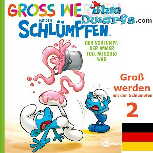 Cómic Los Pitufos - Groß werden mit den Schlümpfen 2 Der Schlumpf, der immer tollpatschig war - Softcover alemán