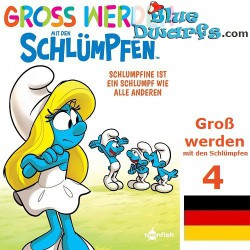Smurf comic book - Groß werden mit den Schlümpfen 4 - Schumpfine ist ein Schlumpf wie alle anderen - German language