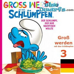 Smurfen stripboek - Groß werden mit den Schlümpfen 3 - Der Schlumpf, der nur Nachtisch wollte - Softcover Duits