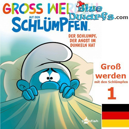Smurf comic book - Groß werden mit den Schlümpfen 1 - Der Schlumpf, der Angst im Dunkeln hat - German language