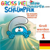 Smurfen stripboek - Groß werden mit den Schlümpfen 1 - Der Schlumpf, der Angst im Dunkeln hat - Softcover Duits