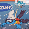 Duiker smurf - Beweegbare smurf - Smurfen Speelfiguurtje  - DeAgostini - 7cm