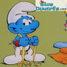 Kleermaker smurf - Beweegbare smurf - Smurfen Speelfiguurtje  - DeAgostini - 7cm