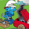 Puffo idraulico - Plastica puffo mobile - Figurina - DeAgostini - 7cm