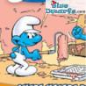 Schilder Smurf - Beweegbare smurf - Smurfen Speelfiguurtje  - DeAgostini - 7cm