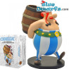 Obelix trägt sein Fass - Kunstharzfigur - Plastoy -19cm