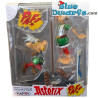 Asterix con Soldado  - Burbuja de diálogo - Paf! - Figura Resina - 27 cm