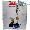 Asterix mit Legionär - Sprechblase - Paf! - Kunstharzfigur - Plastoy - 27 cm