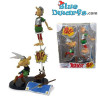 Asterix mit Legionär - Sprechblase - Paf! - Kunstharzfigur - Plastoy - 27 cm