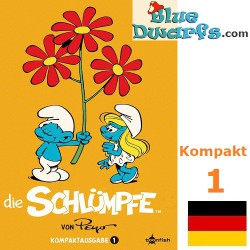 Bande dessinée - Die Schlümpfe Kompakt 1 - Hardcover Allemand
