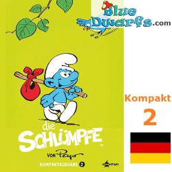 Smurfen stripboek - Die Schlümpfe Kompakt 2 - Hardcover Duits