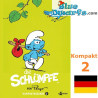 Comic Buch - Die Schlümpfe Kompakt 2 - Hardcover - 272 Seiten - Deutch
