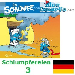 Smurfen stripboek - Die Schlümpfe - Schlumpfereien 03 Kurzgeschichten und Cartoon-Strips - Hardcover Duits