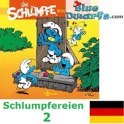 Comico I puffi - Die Schlümpfe - Schlumpfereien 02 Kurzgeschichten und Cartoon-Strips - Lingua tedesca