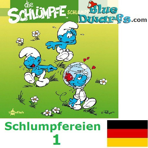 Bande dessinée- Die Schlümpfe - Schlumpfereien 01 Kurzgeschichten und Cartoon-Strips - Hardcover Allemand